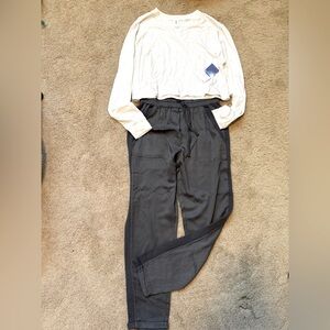 ABOUND NWT Long Sleeve Top and SPLENDID Pants Bundle XS